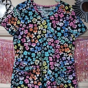Heartsoul - Floral Scrub Top